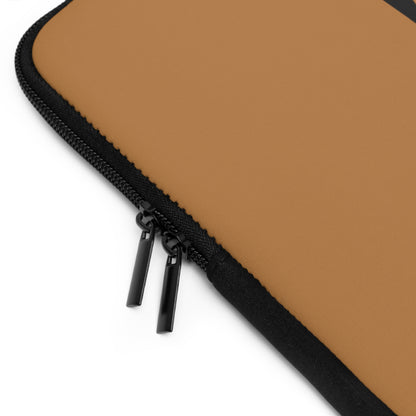 Laptop Sleeve: Soccer Lite Brown