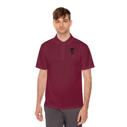 Men's Sport Polo Shirt: Skateboarding #2