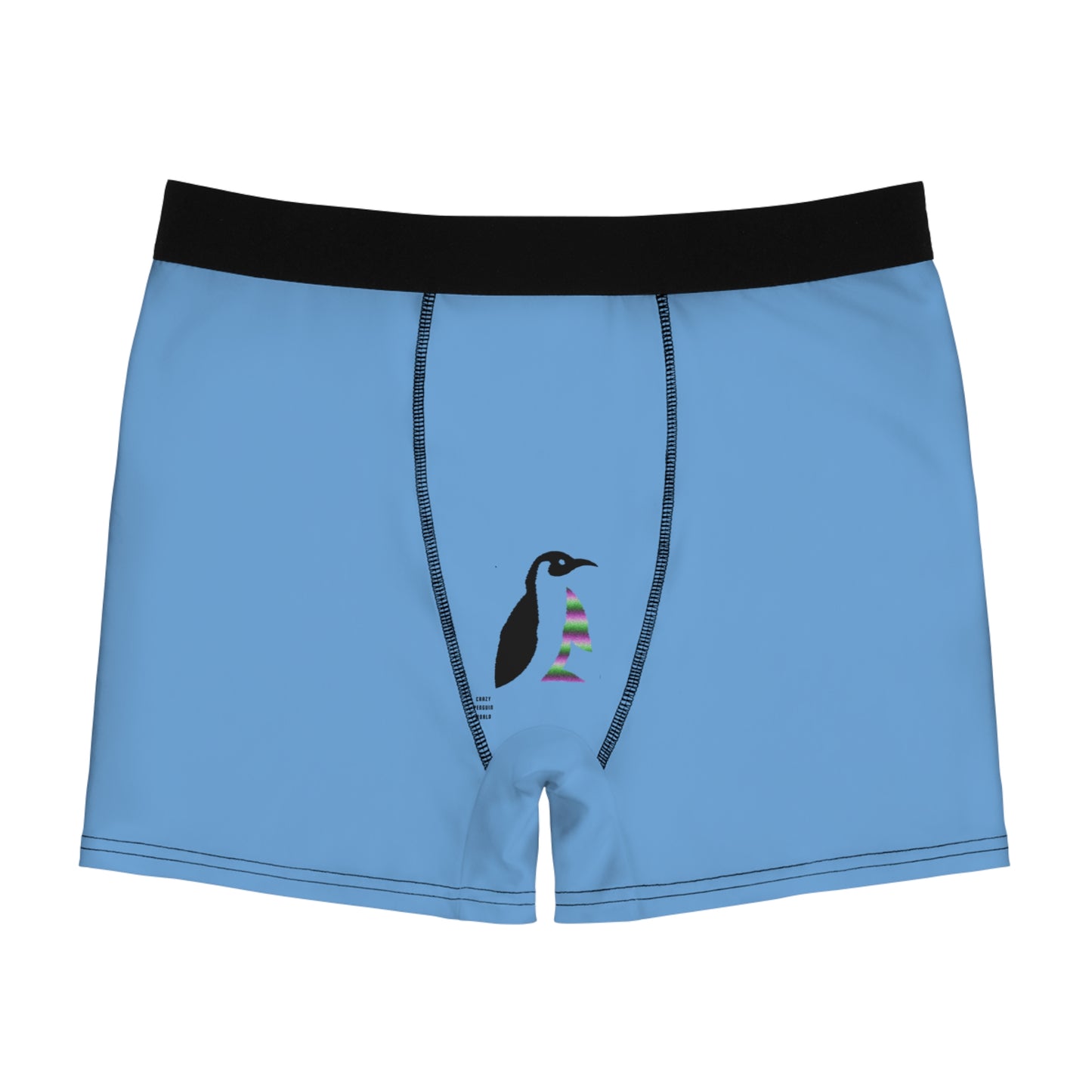 Men's Boxer Briefs: Music Lite Blue