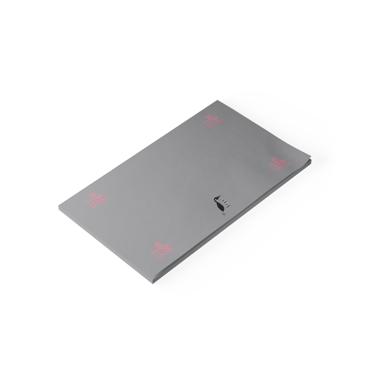 Post-it® Note Pads: Fight Cancer Grey