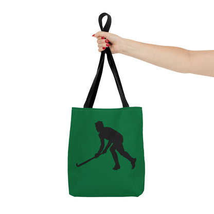 Tote Bag: Hockey Dark Green