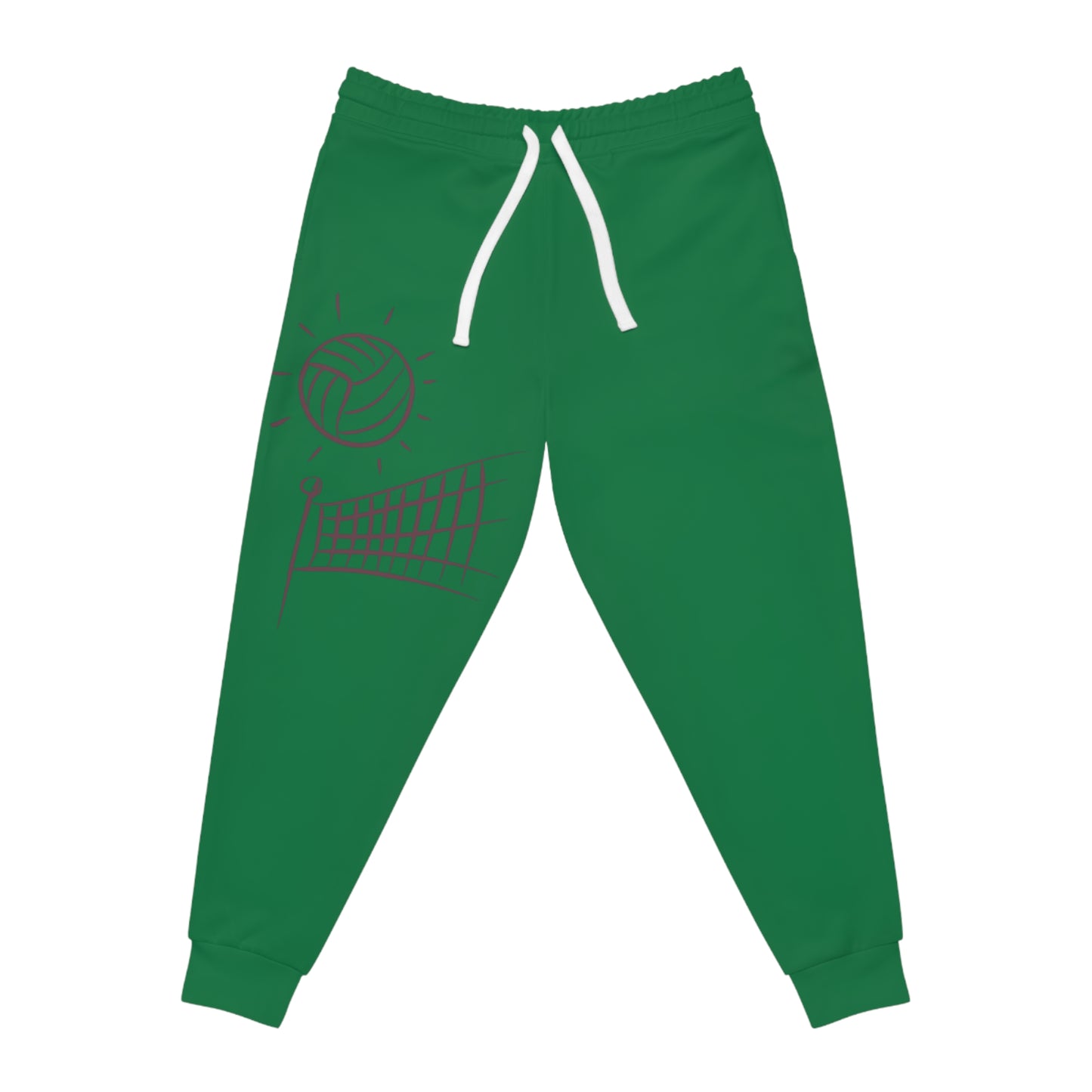 Athletic Joggers: Volleyball Dark Green