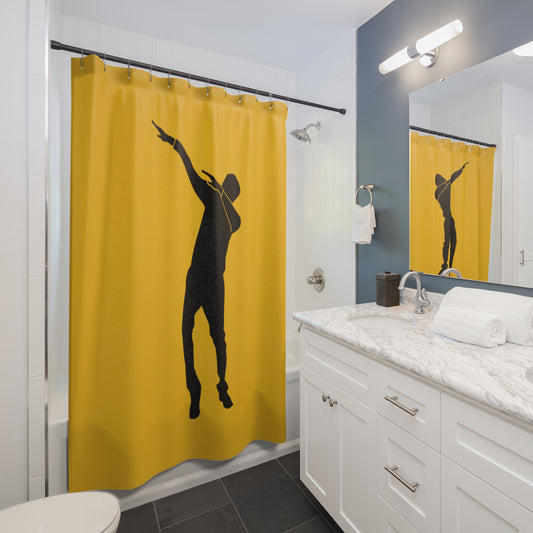 Shower Curtains: #1 Dance Yellow