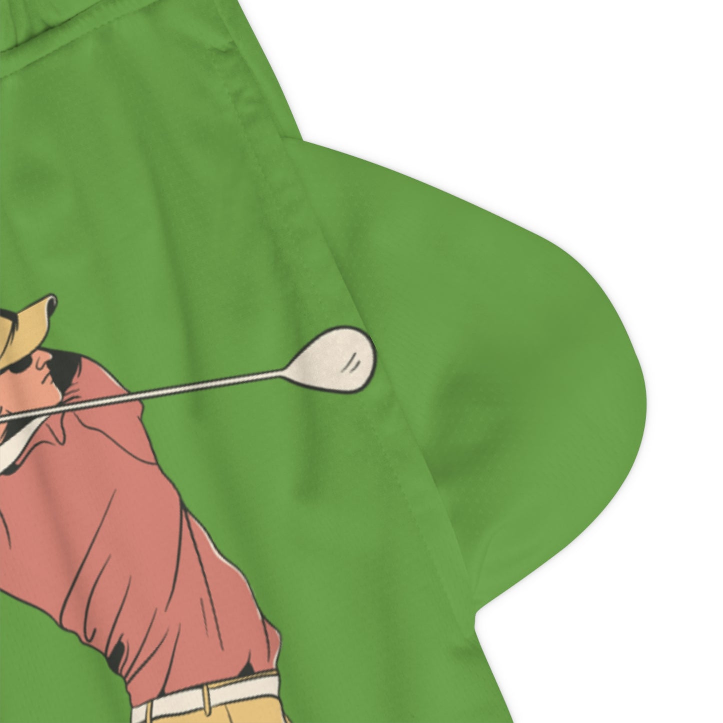 Basketball Rib Shorts: Golf Green