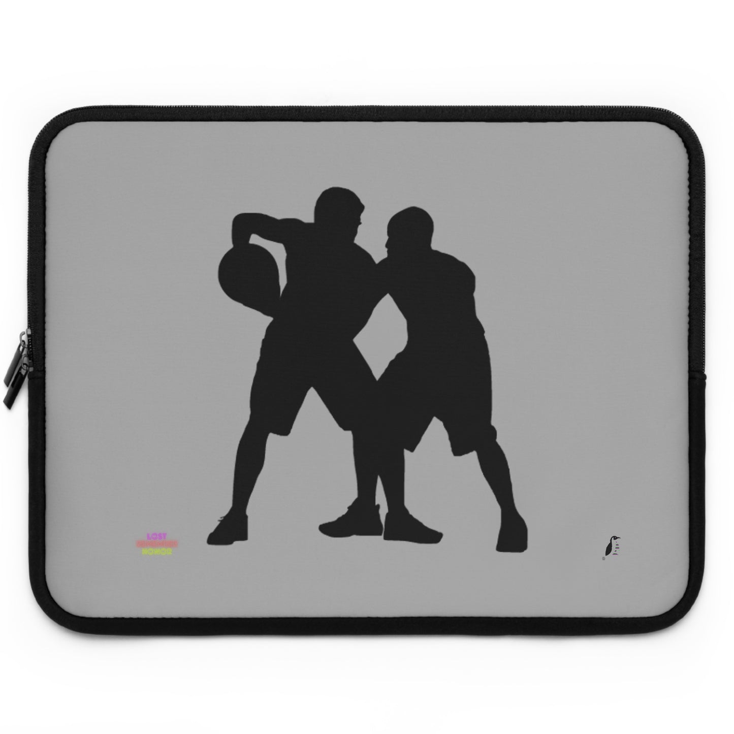 Laptop Sleeve: Basketball Lite Grey