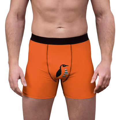 Men's Boxer Briefs: Soccer Orange