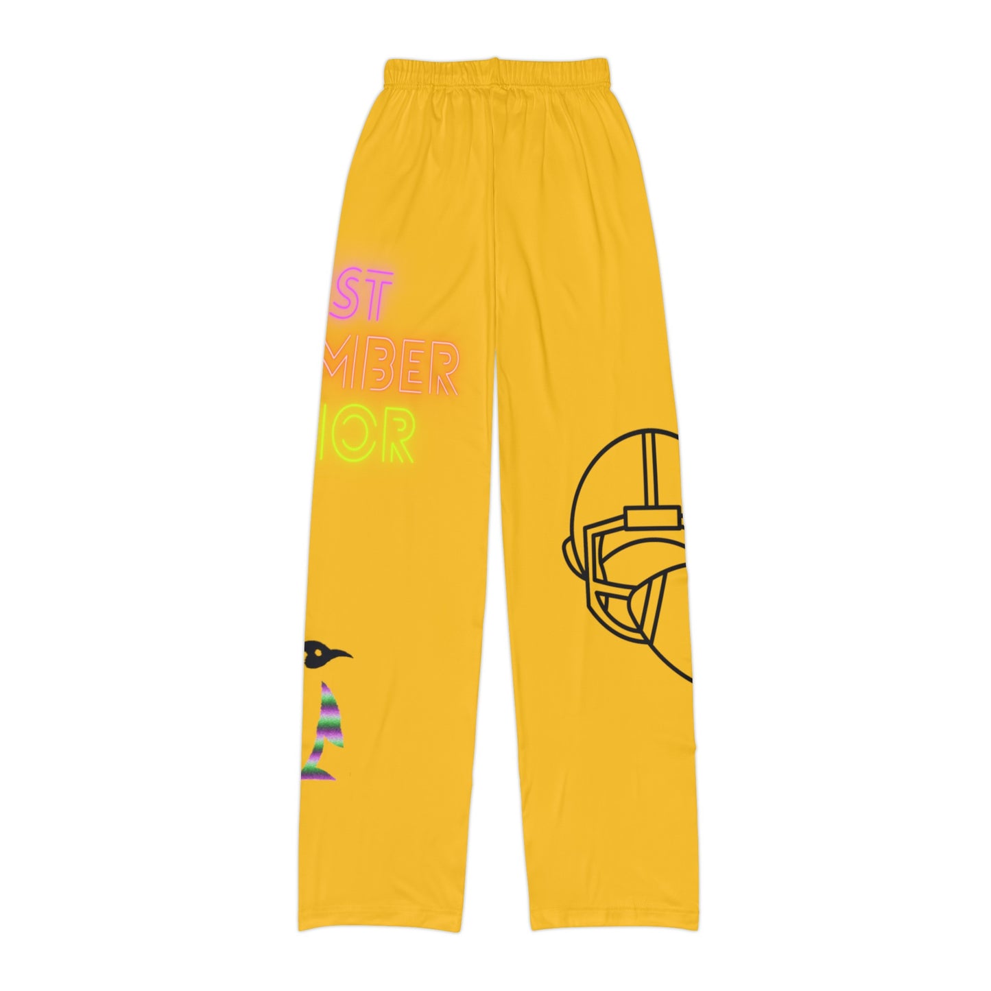 Pajama na pantalon ng mga bata: Football Yellow 