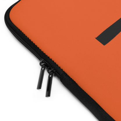 Laptop Sleeve: Fishing Orange