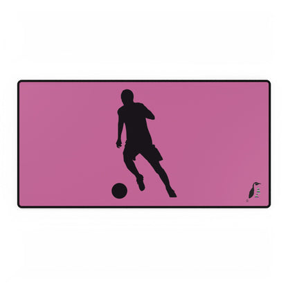 Desk Mats: Soccer Lite Pink