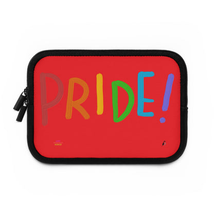 Laptop Sleeve: LGBTQ Pride Red