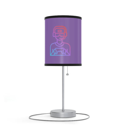 Lamp on a Stand, US|CA plug: Gaming Lite Purple