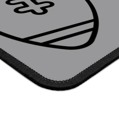 Gaming Mouse Pad: Football Grey