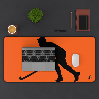 Desk Mat: Hockey Orange