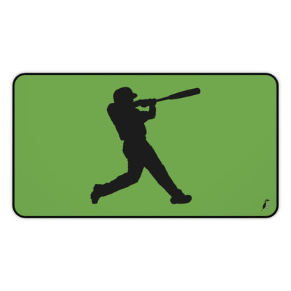 Desk Mat: Baseball Green