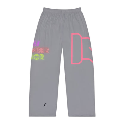 Men's Pajama Pants: Fight Cancer Grey