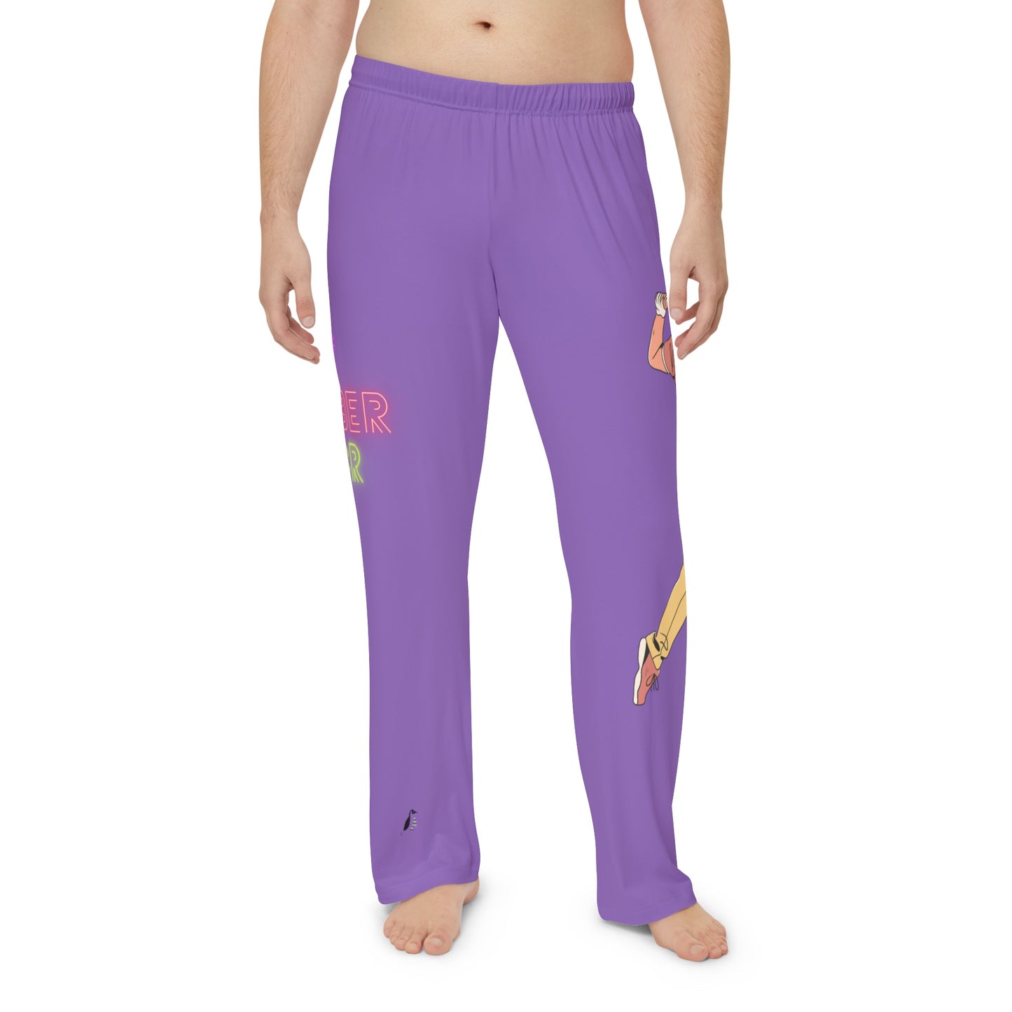 Men's Pajama Pants: Golf Lite Purple