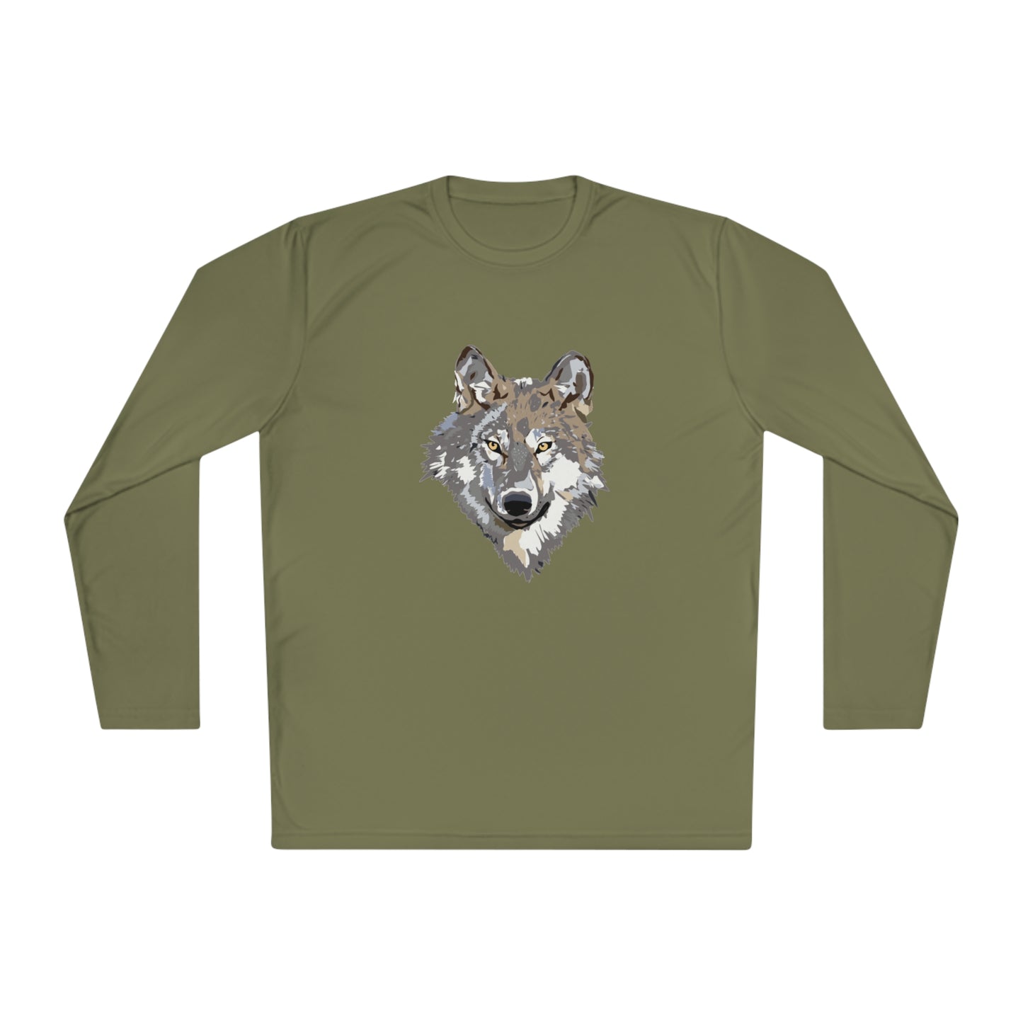 Lightweight Long Sleeve Tee: Wolves #2