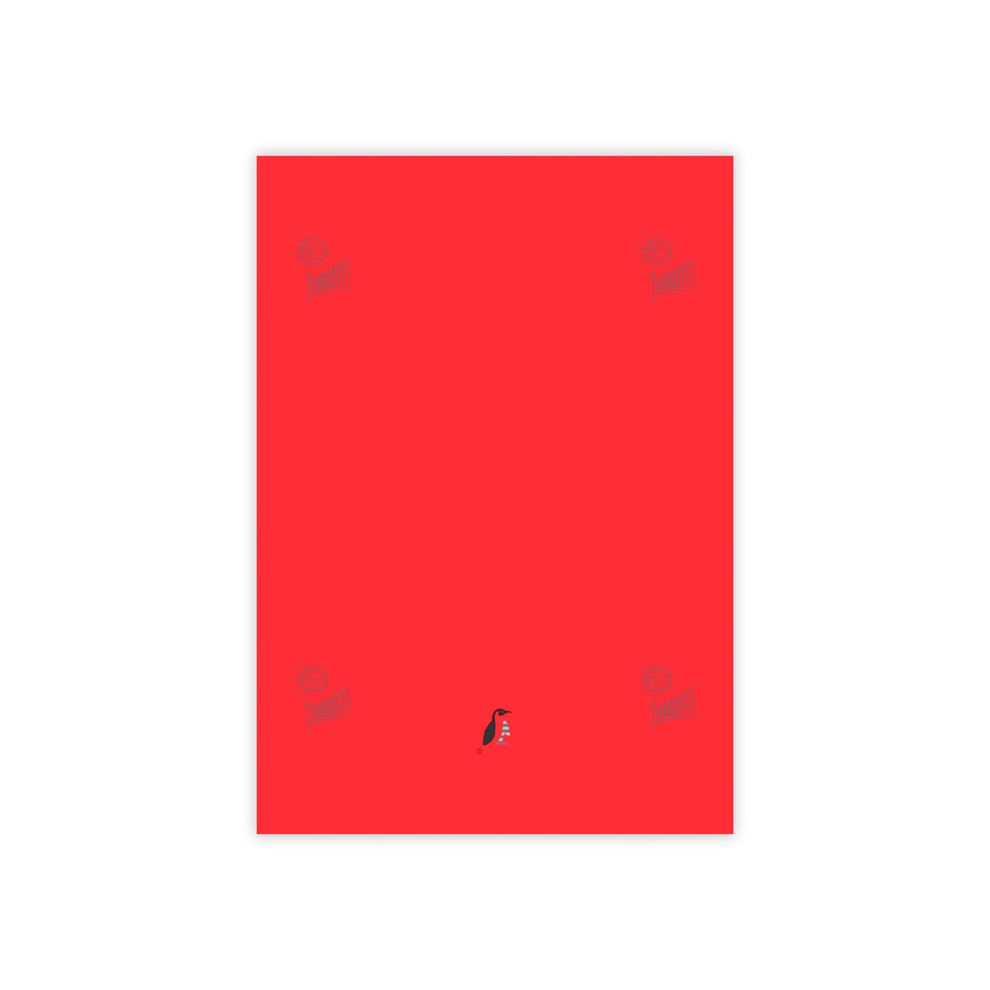 Post-it® Note Pads: Volleyball Red