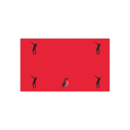 Post-it® Note Pads: Dance Dark Red