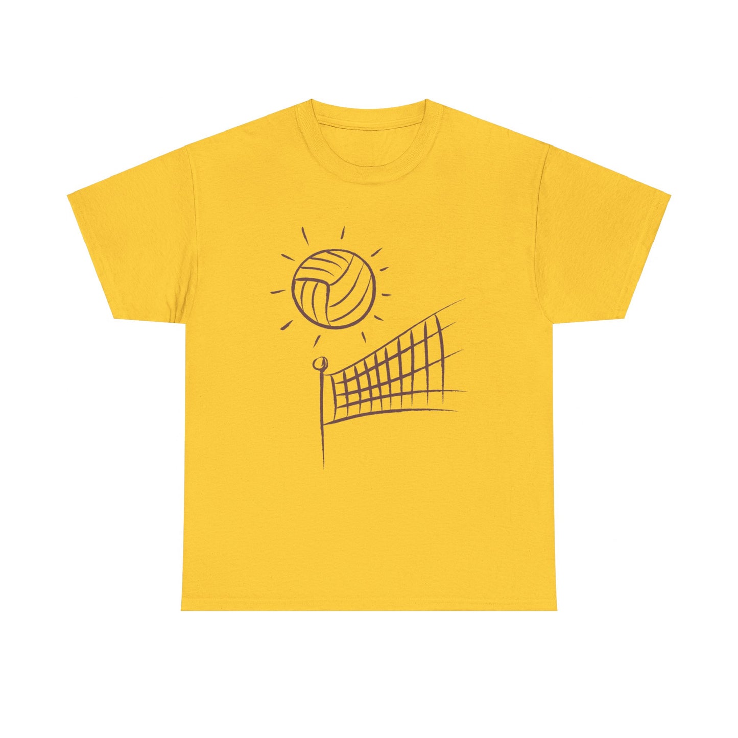 Heavy Cotton Tee: Volleyball #2