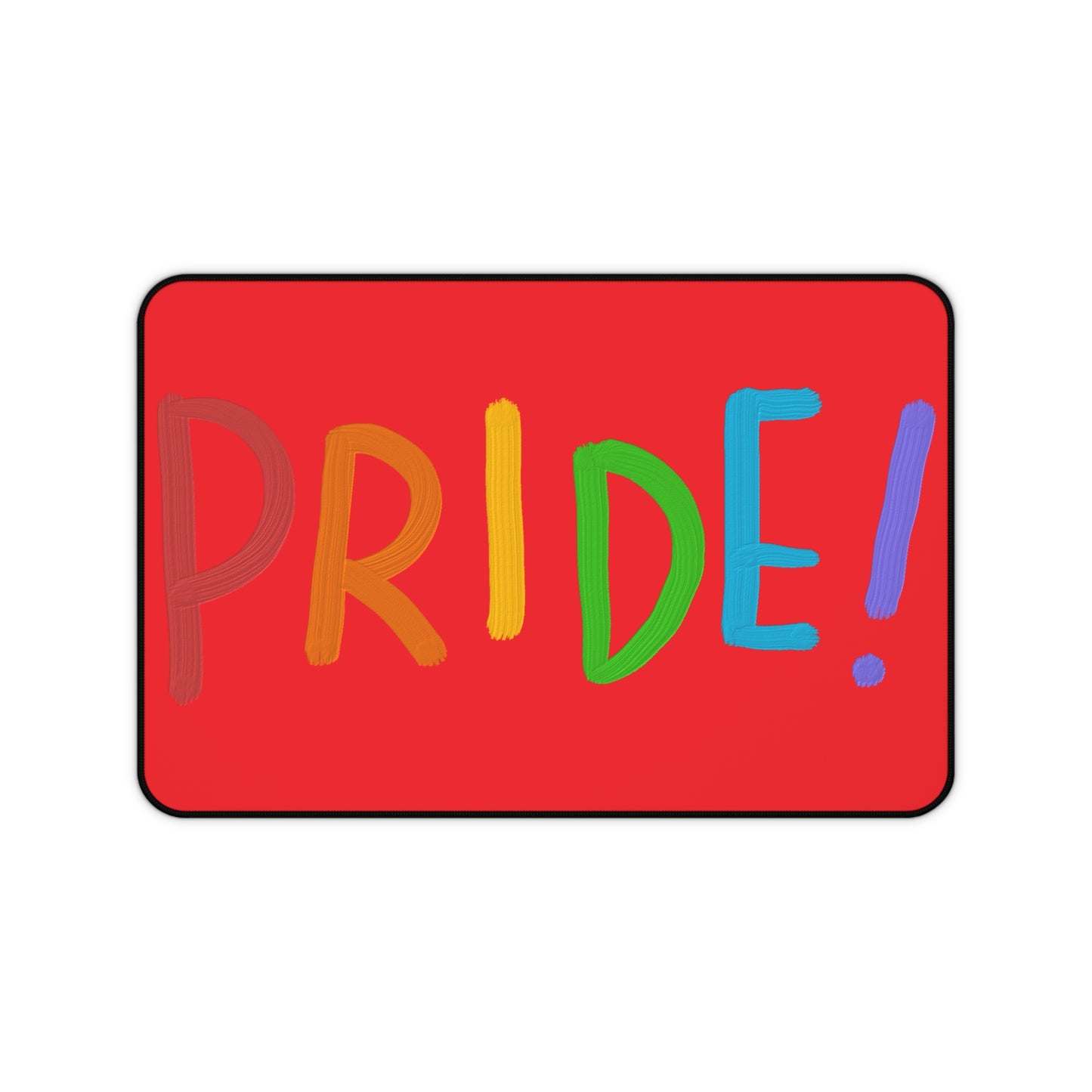 Desk Mat: LGBTQ Pride Red