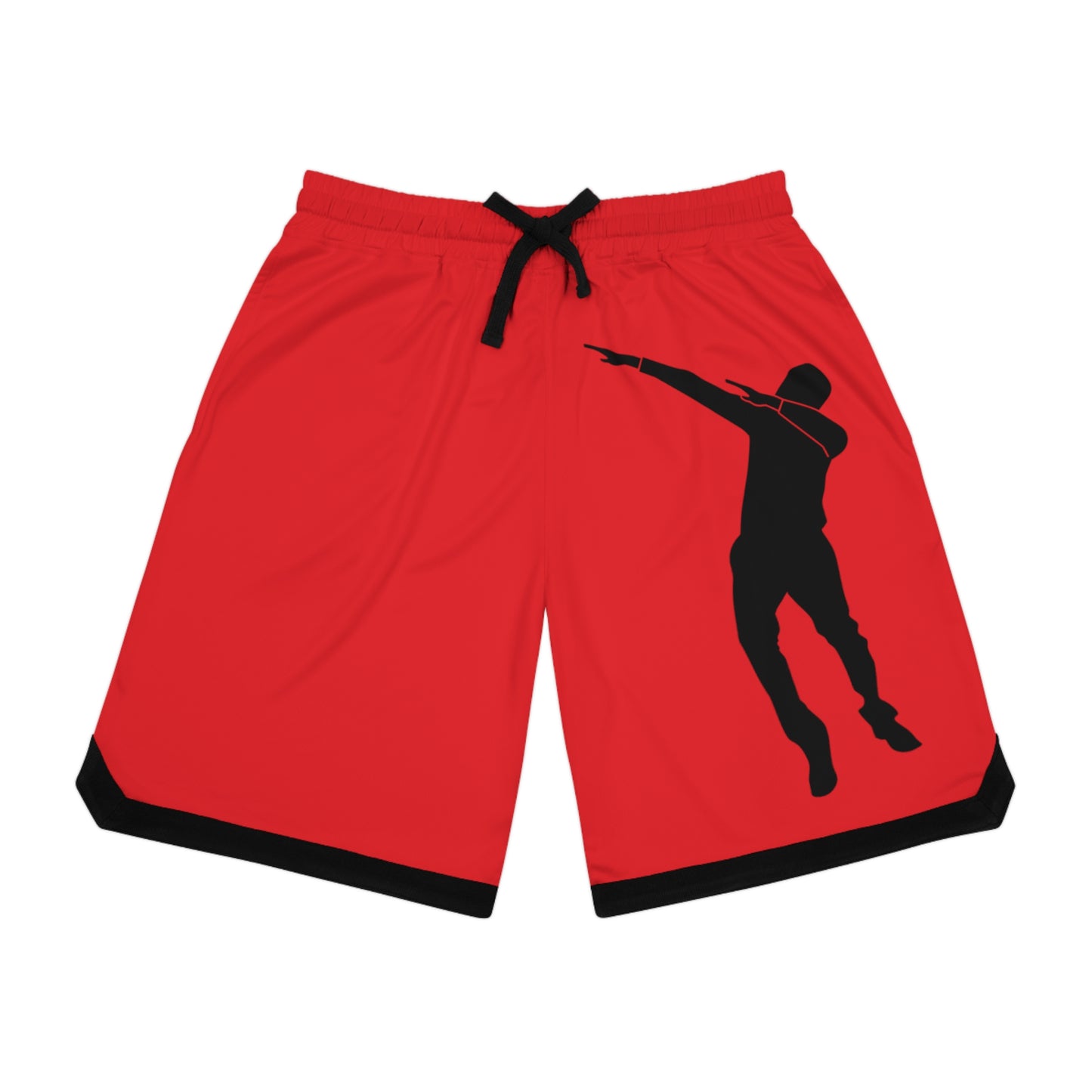 Basketball Rib Shorts: Dance Red