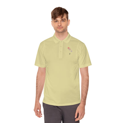 Men's Sport Polo Shirt: Music #1