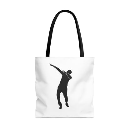 Tote Bag: Dance White