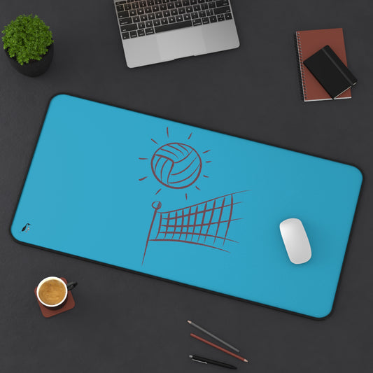 Desk Mat: Volleyball Turquoise