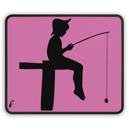 Gaming Mouse Pad: Fishing Lite Pink