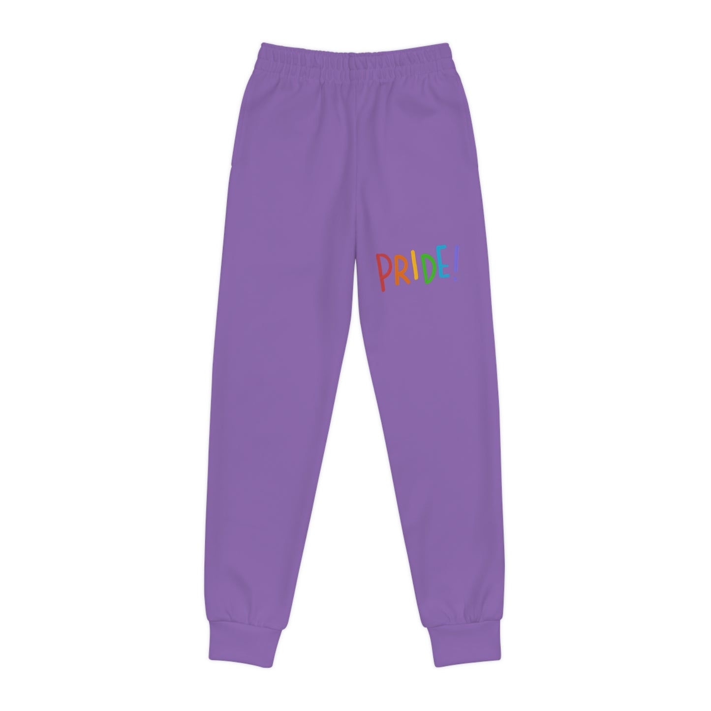 Youth Joggers: LGBTQ Pride Lite Purple