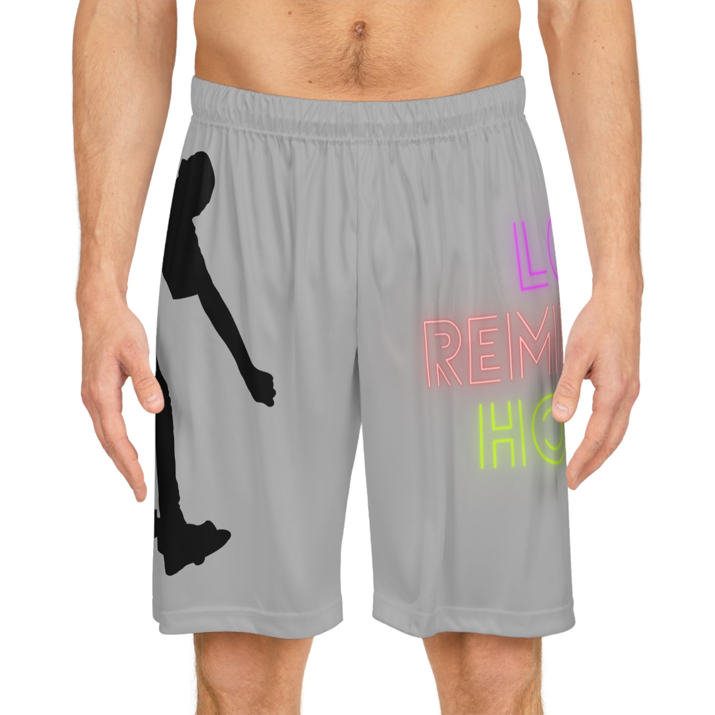 Basketball Shorts: Skateboarding Lite Grey