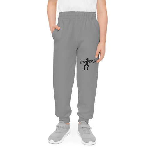 Youth Joggers: Weightlifting Grey