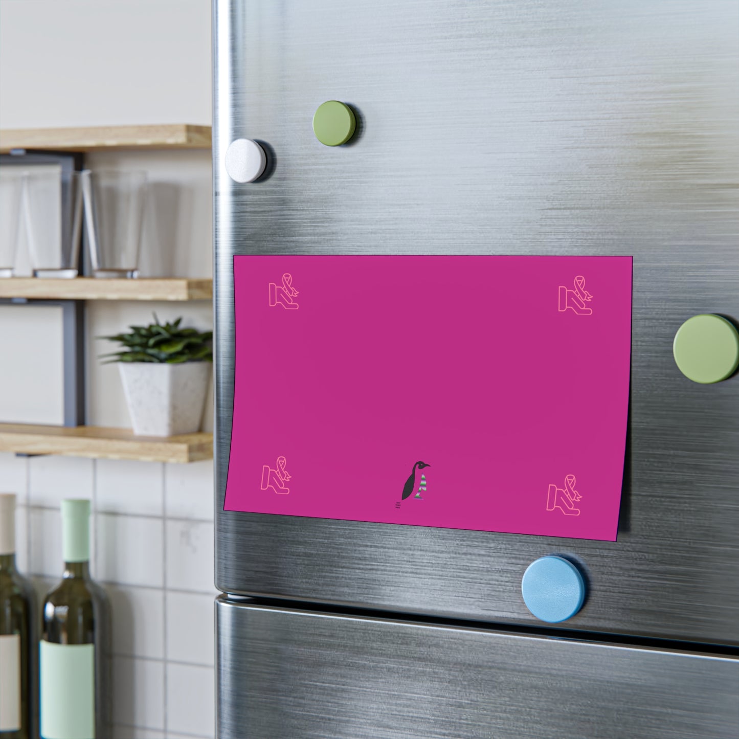 Post-it® Note Pads: Fight Cancer Pink