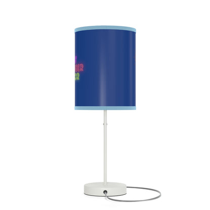 Lamp on a Stand, US|CA plug: Volleyball Dark Blue