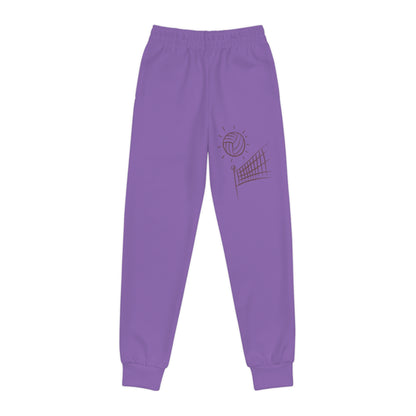 Youth Joggers: Volleyball Lite Purple