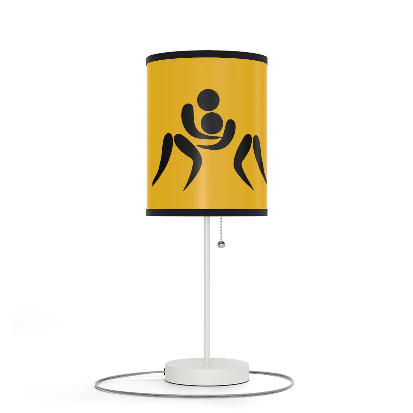 Lamp on a Stand, US|CA plug: Wrestling Yellow