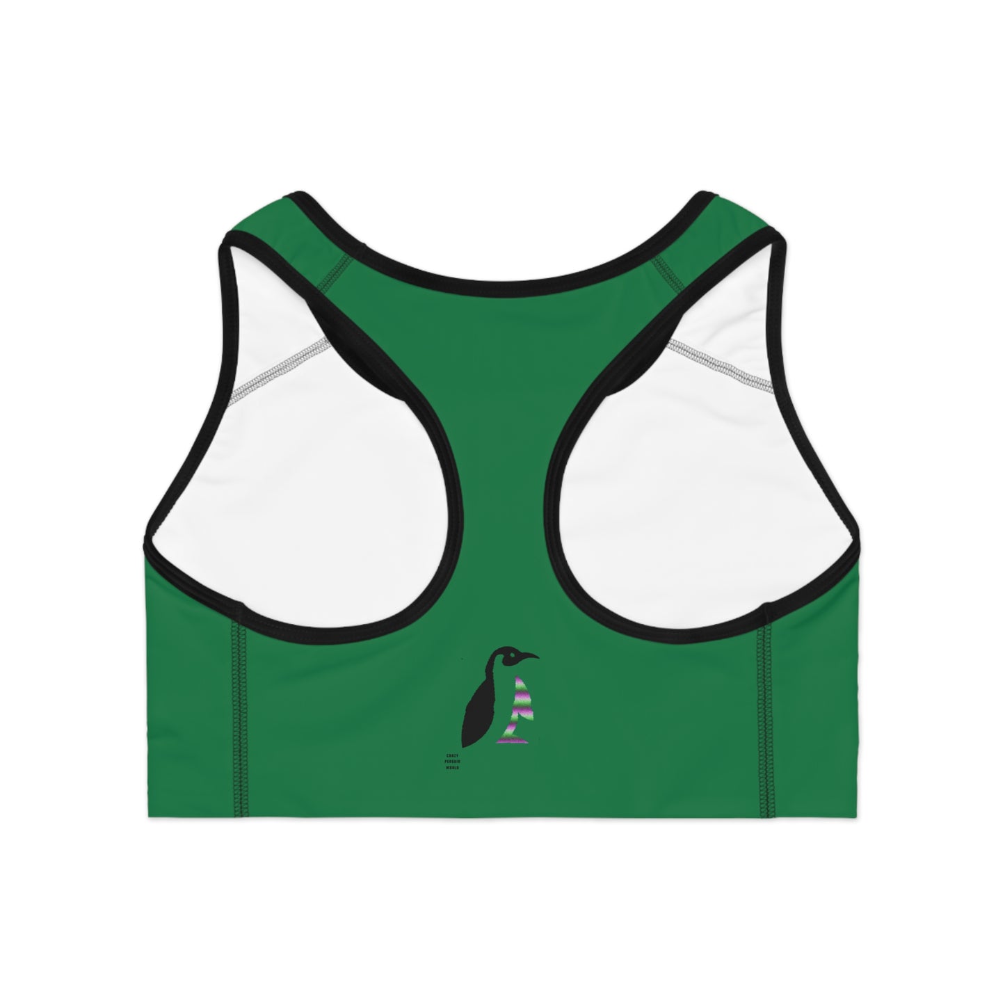 Sports Bra: Lost Remember Honor Dark Green