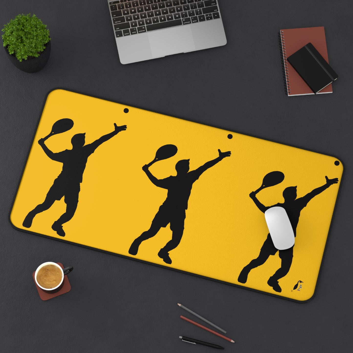 Desk Mat: Tennis Yellow