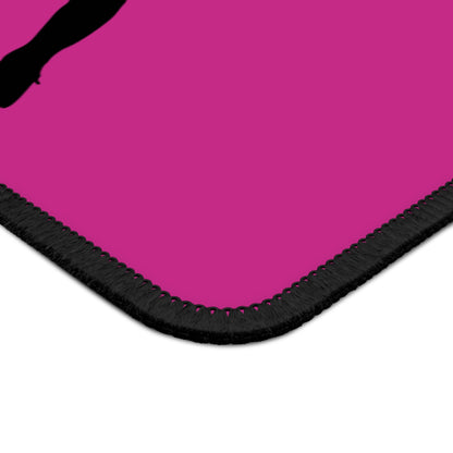 Gaming Mouse Pad: Soccer Pink