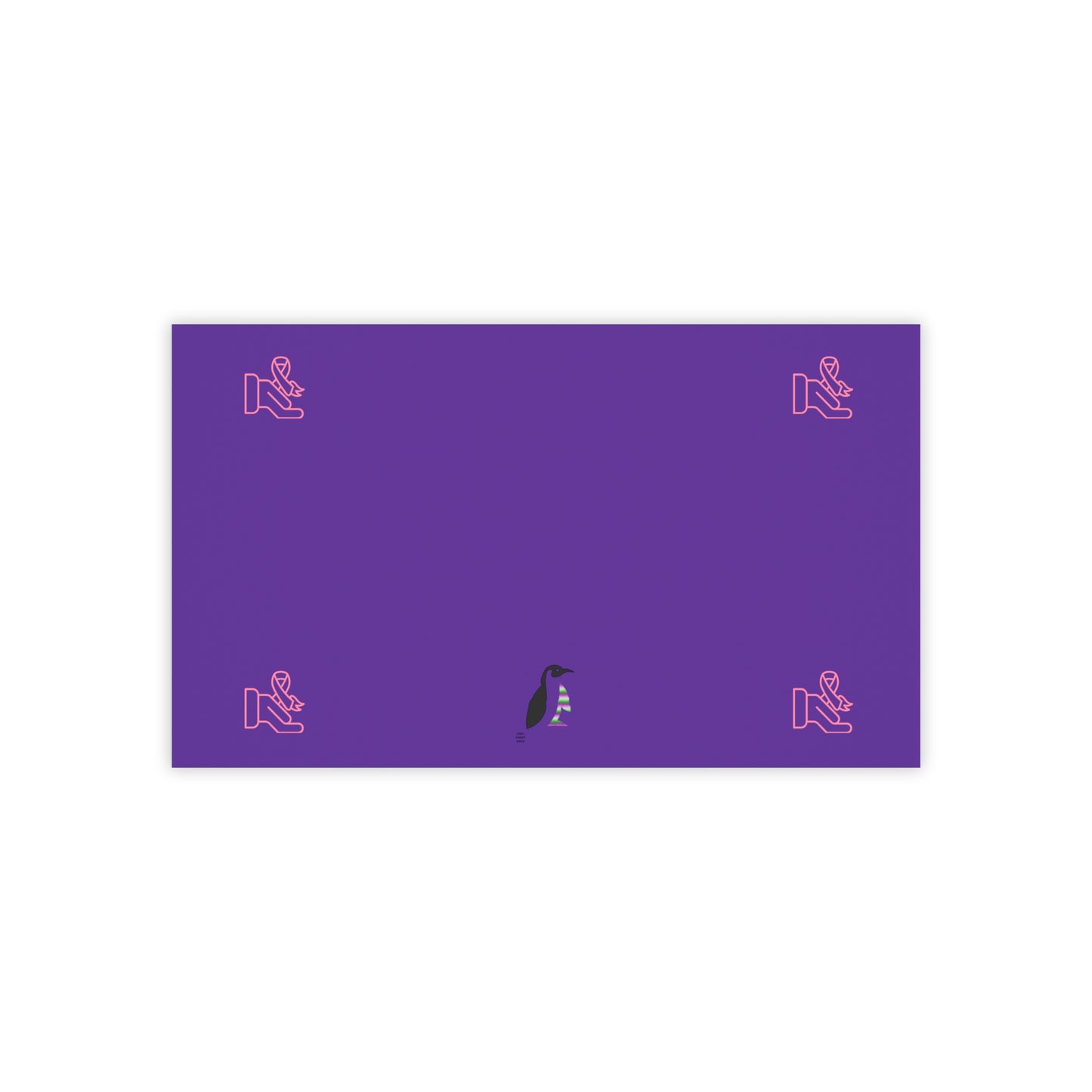 Post-it® Note Pads: Fight Cancer Purple