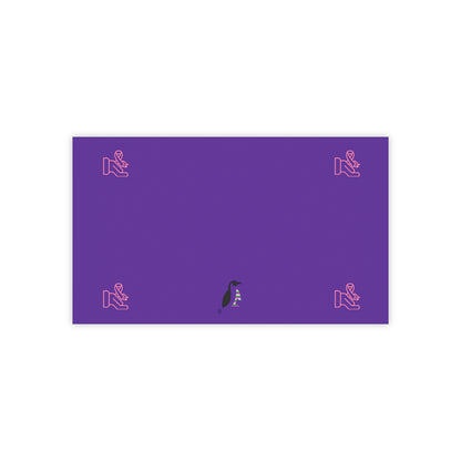 Post-it® Note Pads: Fight Cancer Purple