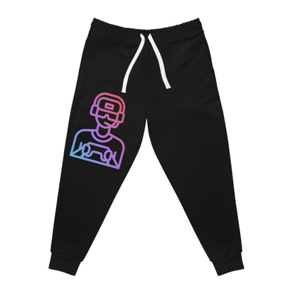 Athletic Joggers: Gaming Black