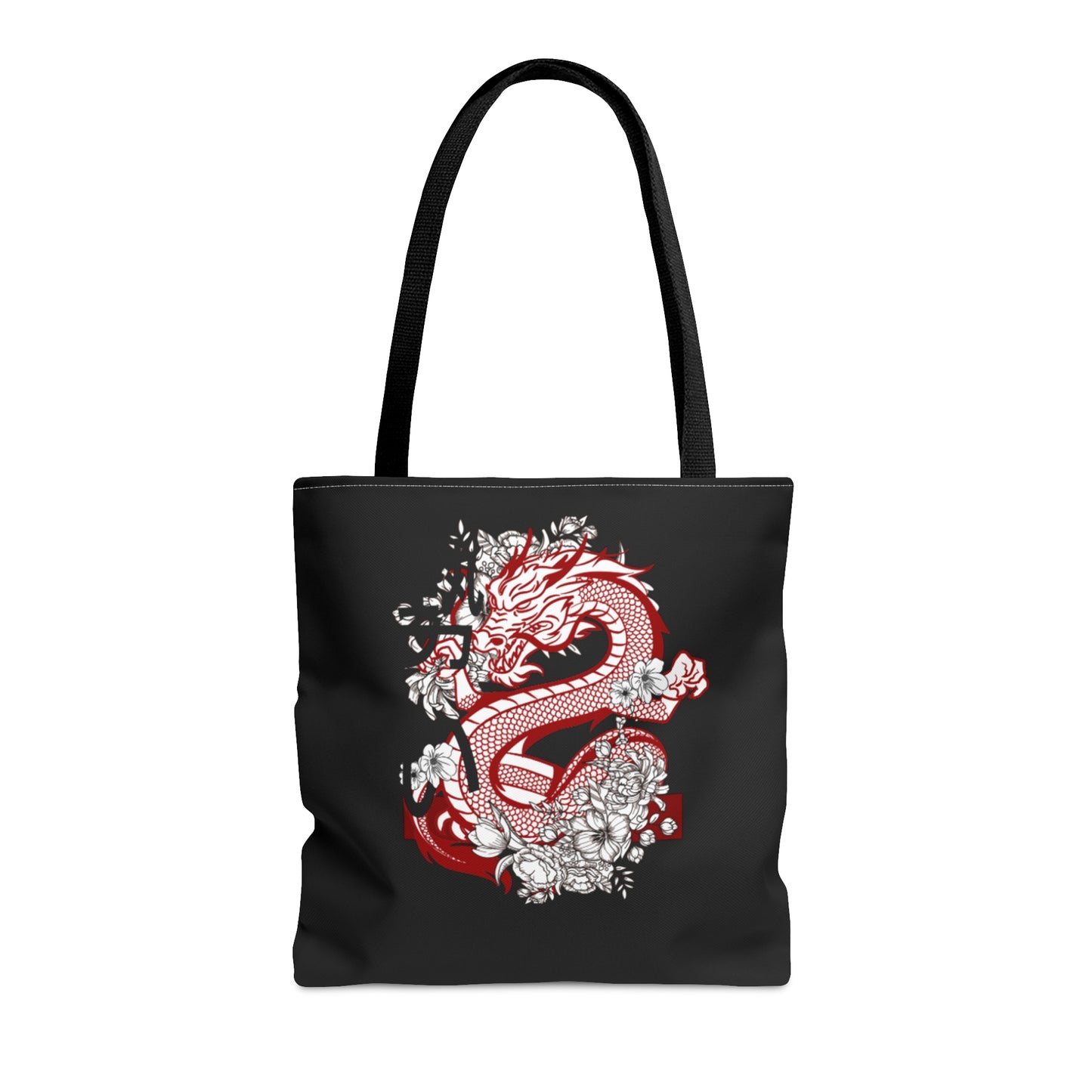 Tote Bag: Dragons Black