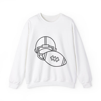 Heavy Blend™ Crewneck Sweatshirt: Football #1