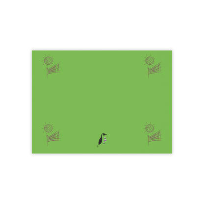 Post-it® Note Pads: Volleyball Green