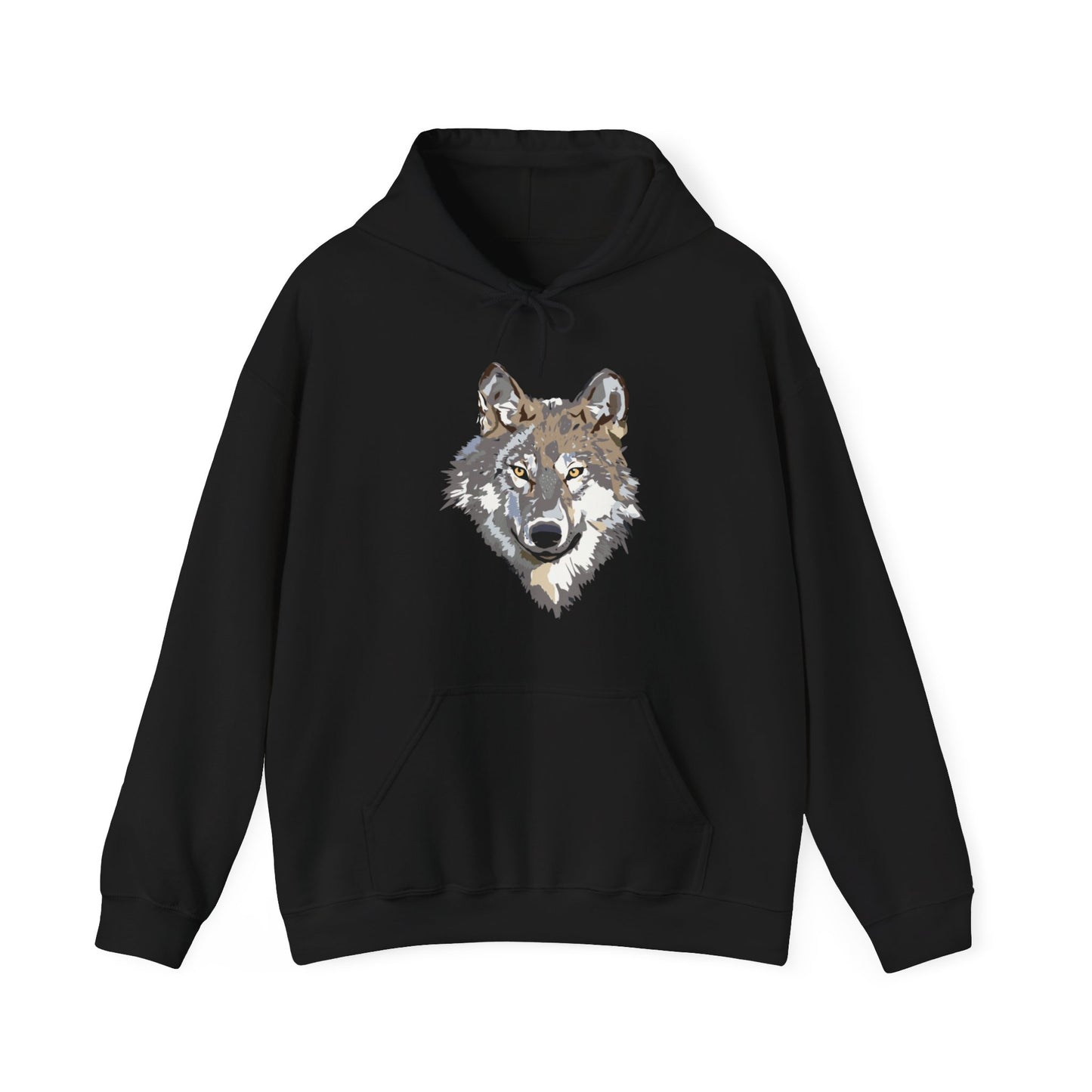 Heavy Blend™ Hooded Sweatshirt: Wolves #1