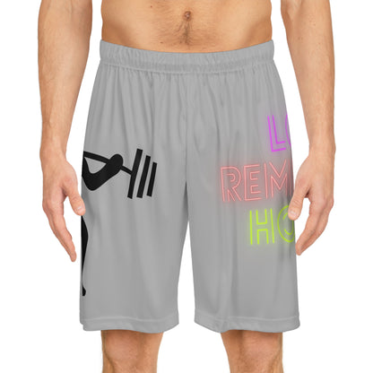 Basketball Shorts: Weightlifting Lite Grey