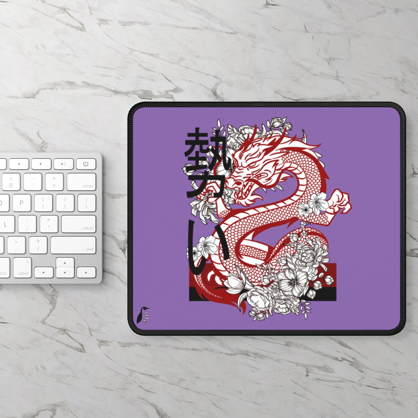 Gaming Mouse Pad: Dragons Lite Purple