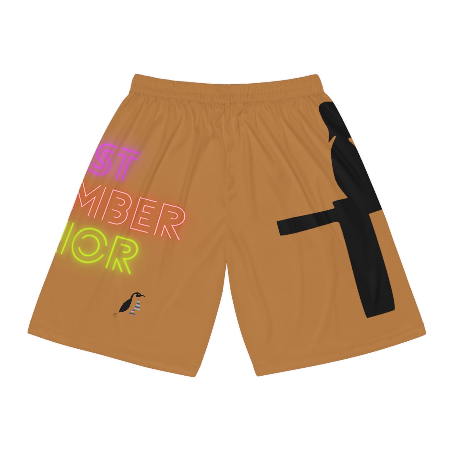 Basketball Shorts: Fishing Lite Brown